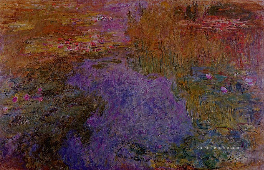 der Wasser Lilien Teich III Claude Monet Ölgemälde